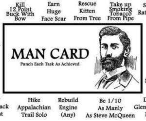 The Man Card funny picture