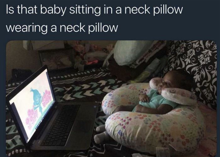 the neck pillow baby