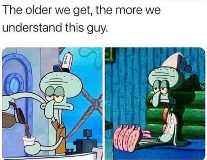 the older we get ... 2