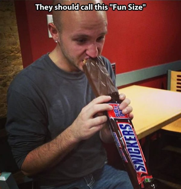The Real Fun Sized Candy funny picture