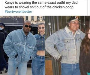 the same outfit
