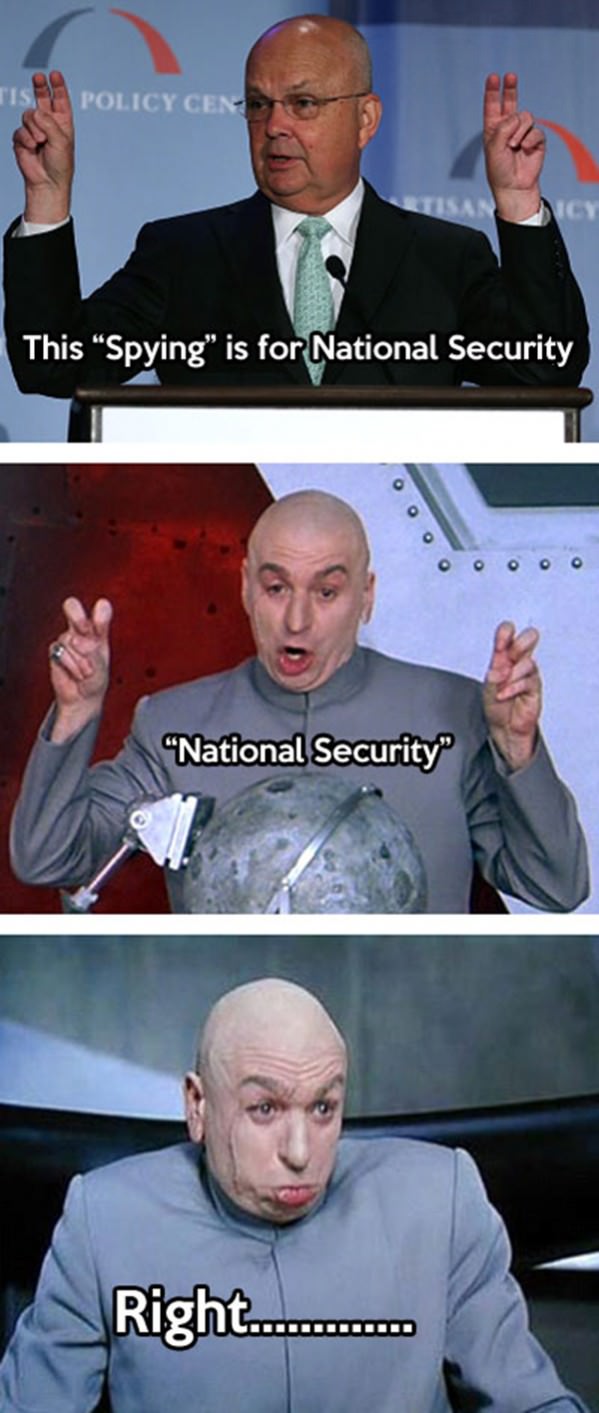 The NSA Spying funny picture