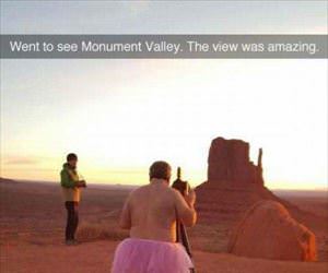 the view was amazing