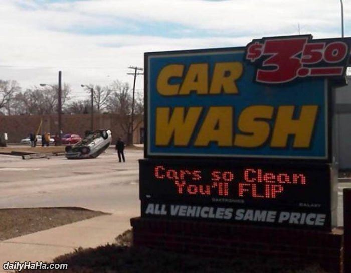 the cars are really that clean funny picture