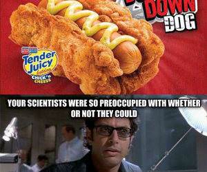 the double down dog funny picture