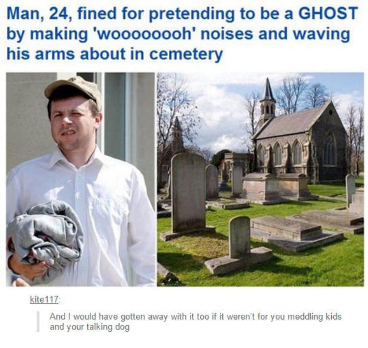 the ghost funny picture