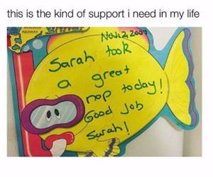 the kind of support i need in life funny picture