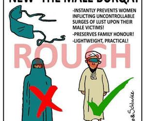 the male burqa funny picture
