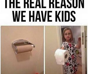 the real reason for kids funny picture