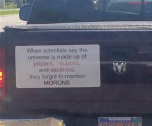 the universe is made up of funny picture