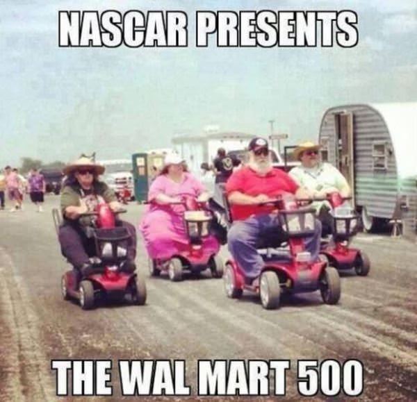 the walmart 500 funny picture