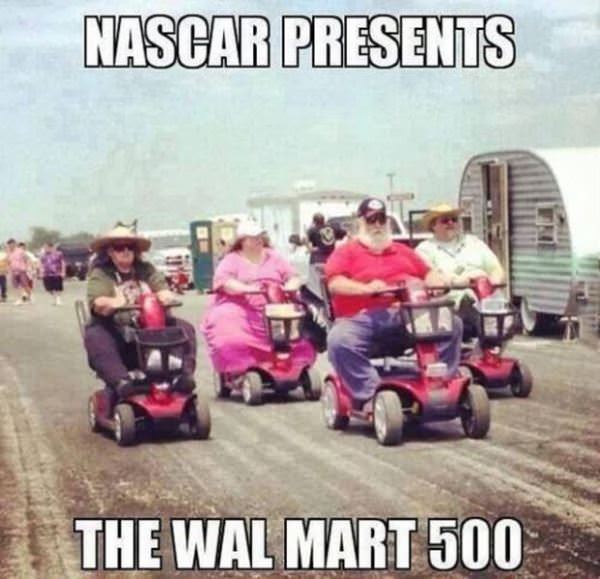 the walmart 500 funny picture