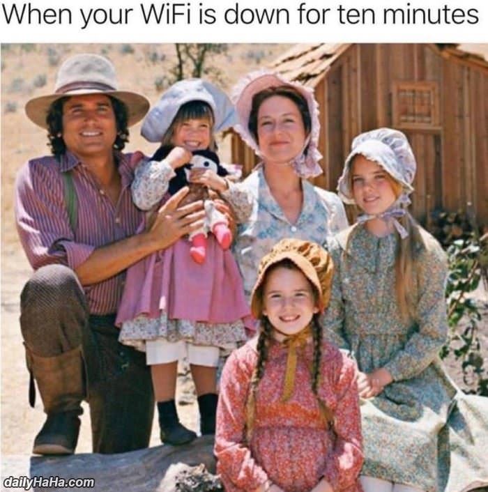 the wifi is down funny picture