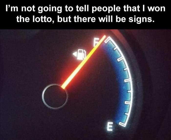 there will be some signs