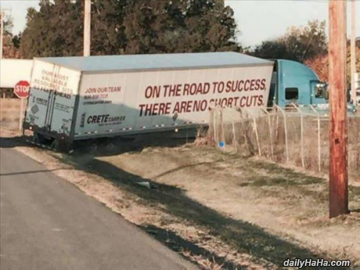 there are no shortcuts funny picture