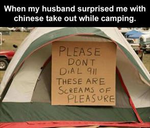 these are screams of pleasure