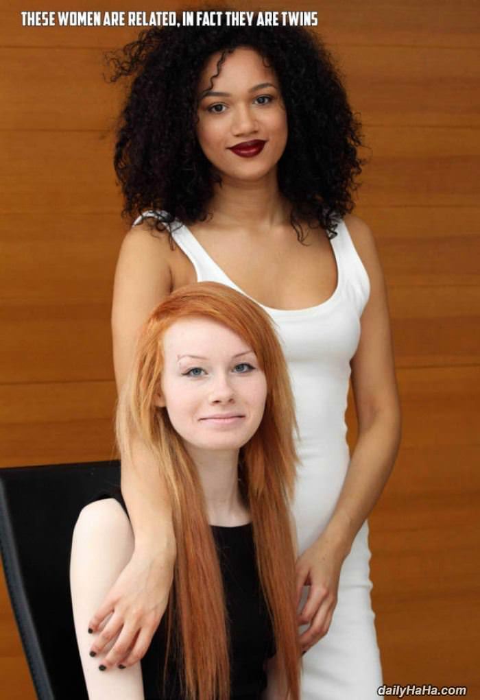 these women are twins funny picture