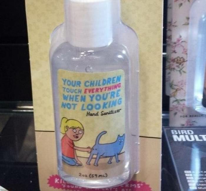 they touch everything