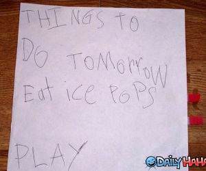 To Do List funny picture