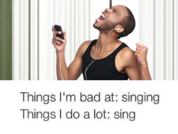 things i am bad at funny picture