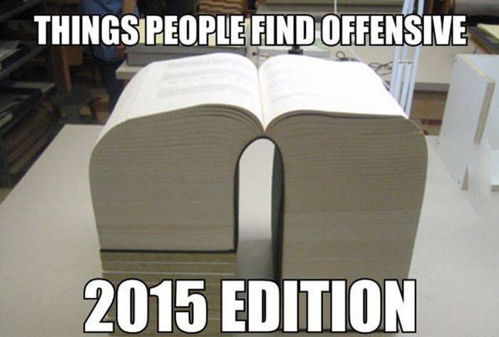 things people find offensive funny picture