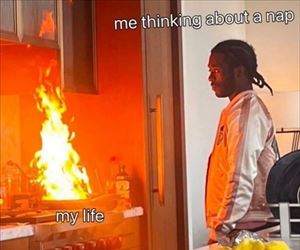 thinking about a nap