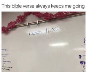 this bible verse keeps me going funny picture