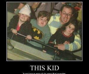 this brave kid funny picture