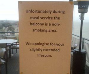 this is a no smoking area funny picture