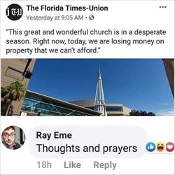 thoughts and prayers ... 2
