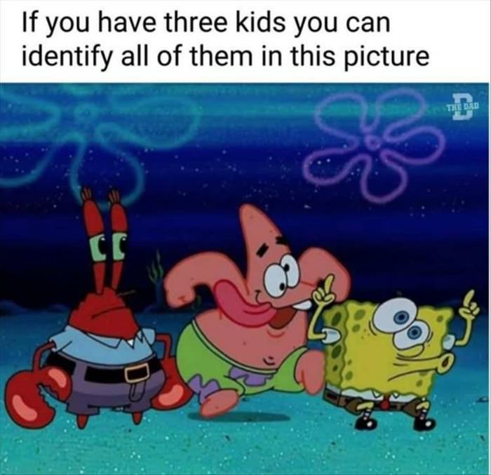 three kids