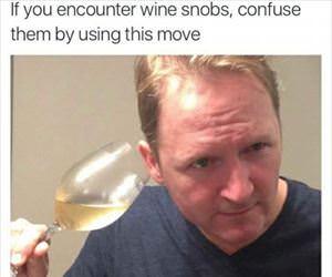 throw off the wine snobs
