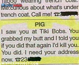 Tiki Bobs Pig