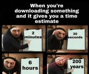 time to download