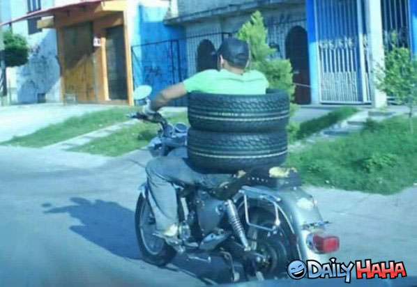 Tire Delivery funny picture