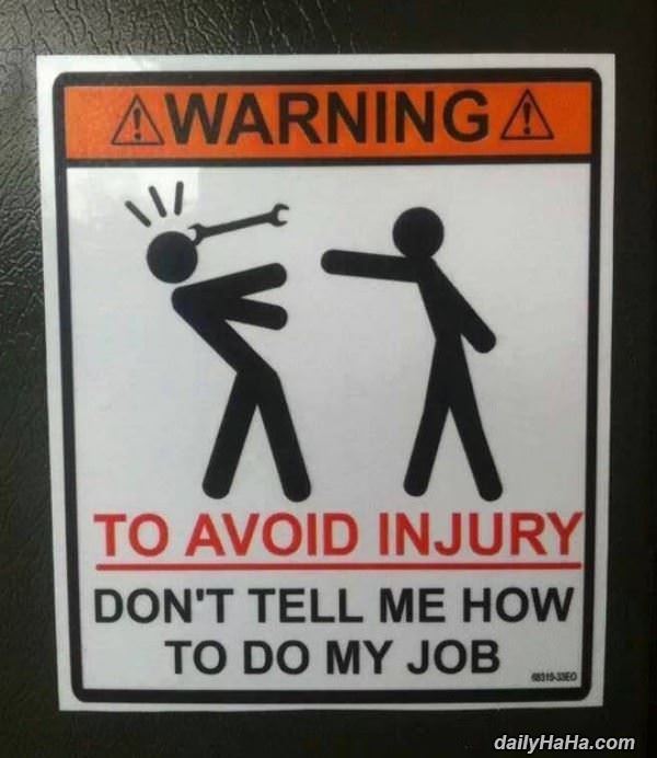 to avoid injury funny picture