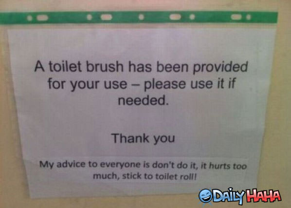 Toilet Brush funny picture