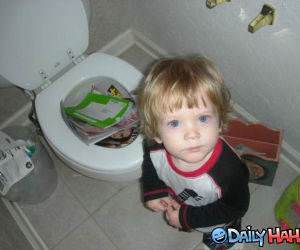 Toilets Clogged funny picture