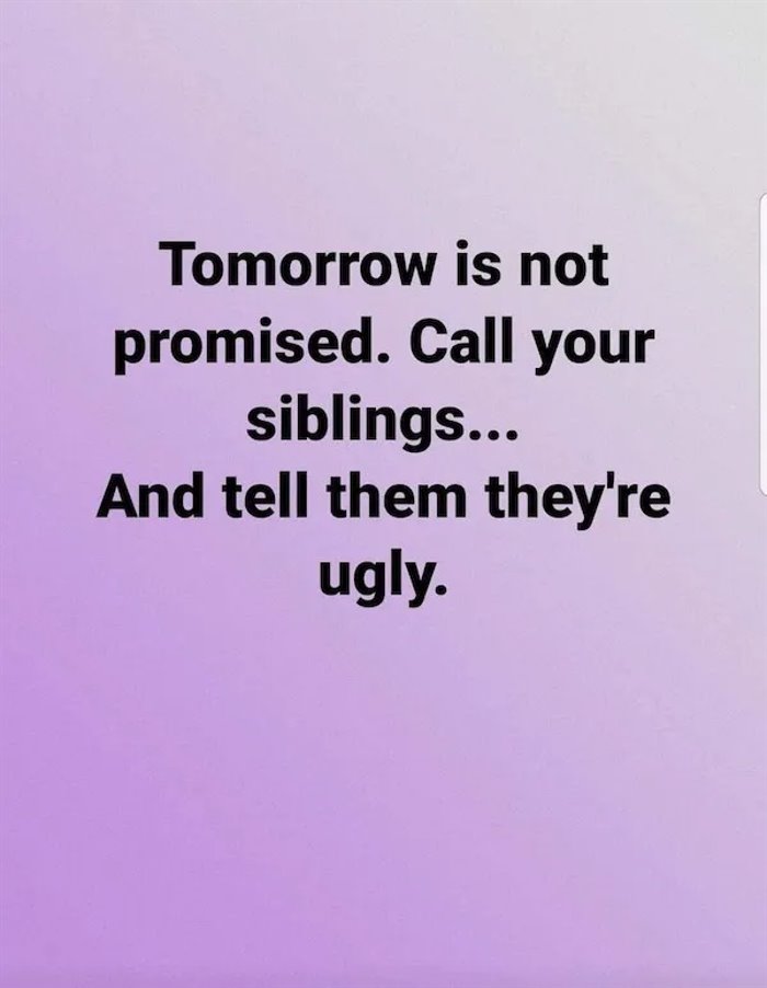 tomorrow is not promised
