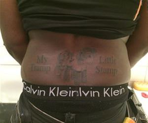tramp stamp funny picture