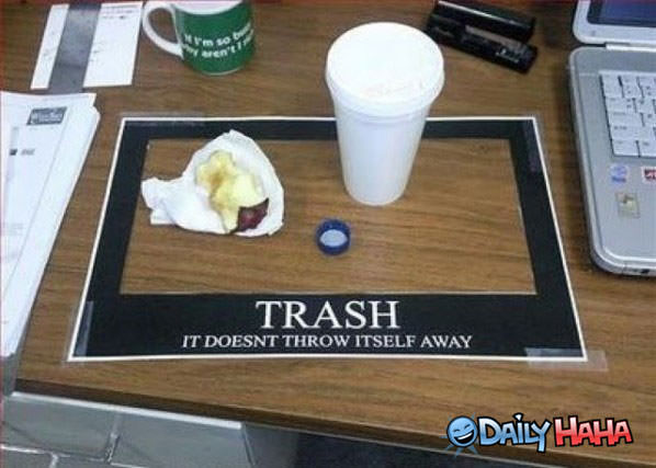 Trash funny picture
