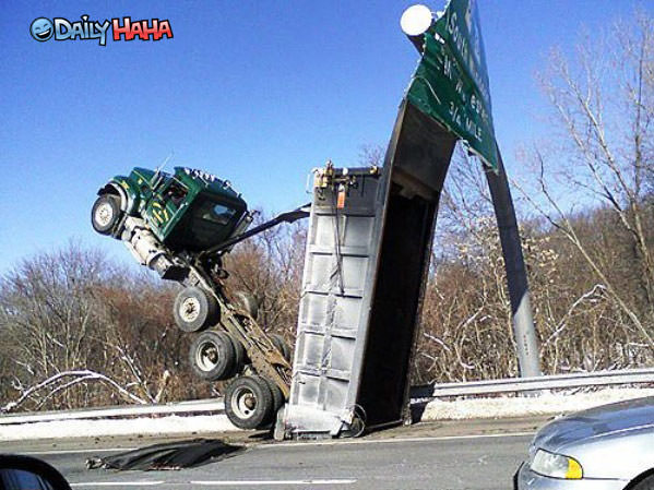 Truck Driving 101 funny picture