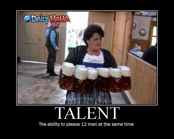 True talent - Beer