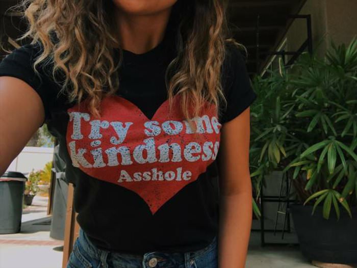 try some kindness