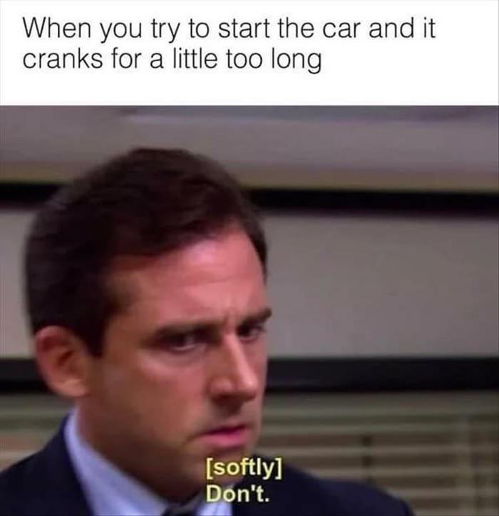 try to start the car