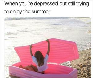 trying to enjoy the summer