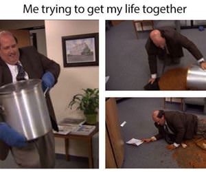 trying to get my life together funny picture