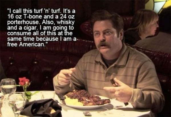 Turf N Turf funny picture