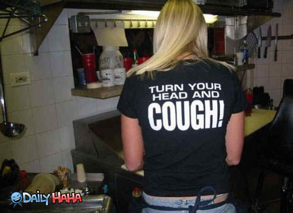 Turn head and cough Pic