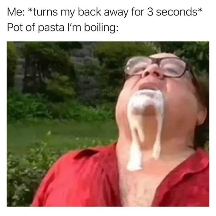 turns my back